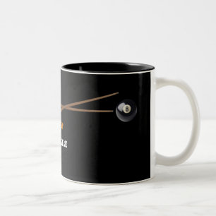 Taza Bicolor Billiard Mug