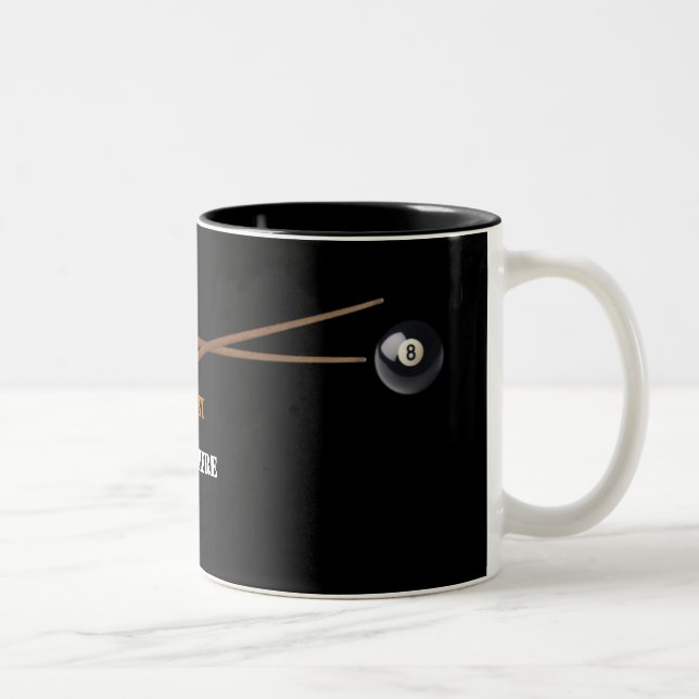 Taza Bicolor Billiard Mug (Derecha)