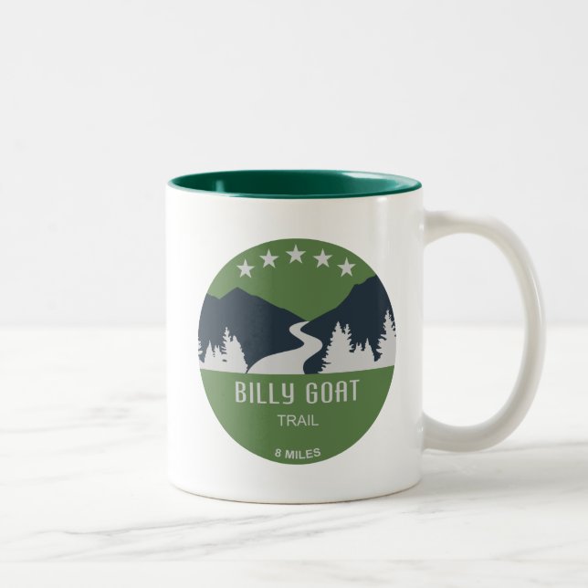 Taza Bicolor Billy Goat Trail Maryland (Derecha)