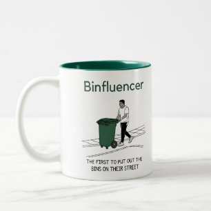 Taza Bicolor Binfluencer, el primero en sacar sus bins