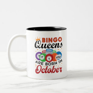 Taza Bicolor Bingo Bingo Queens nace en octubre