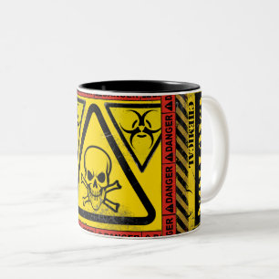 Taza Bicolor Bio Hazard Mug V6