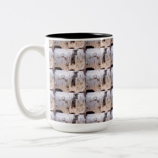 Taza Bicolor Birch Tree Bark Mug (Izquierda)