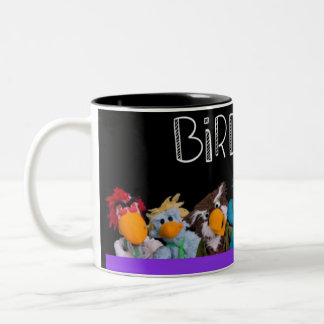 Taza Bicolor Bird Call Mug