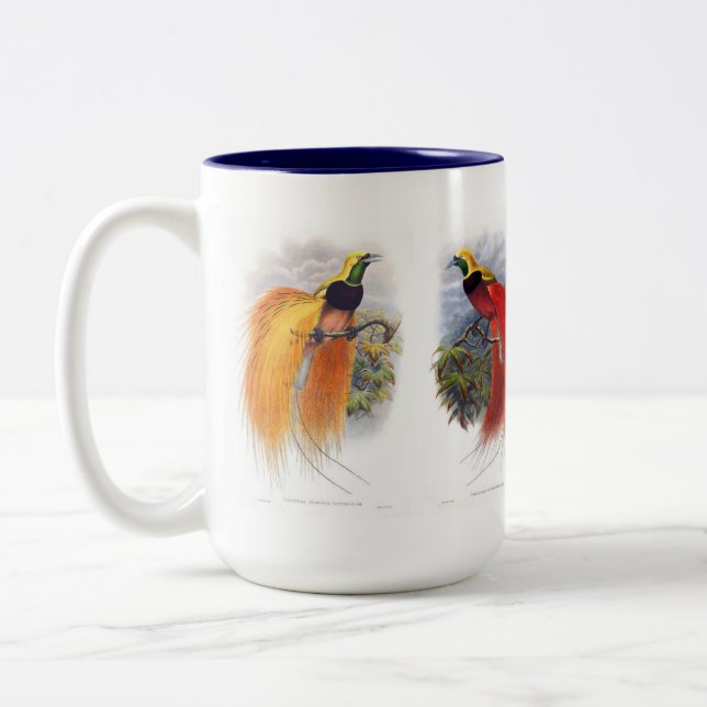 Taza Bicolor Bird of paradise (Izquierda)