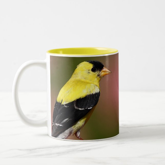 Taza Bicolor Bird yellow_iphone (Izquierda)