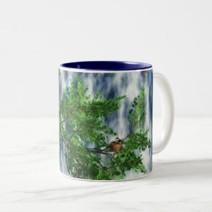Taza Bicolor Birdsnest Falls Mug