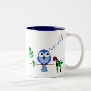 Taza Bicolor Birdsong