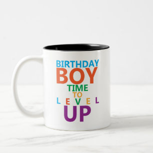 Taza Bicolor Birthday Mug