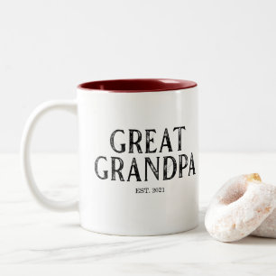 Taza Bicolor Bisabuelo Año de Establecimiento