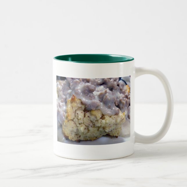 Taza Bicolor Biscuits y salsa (Derecha)