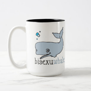 TAZA BICOLOR BISEXUWHALE