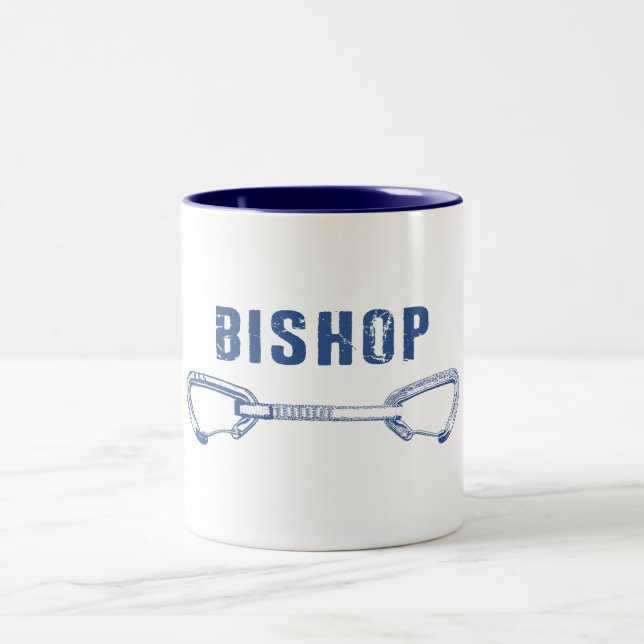 Taza Bicolor Bishop Rock Climbing Quickdraw (Centro)
