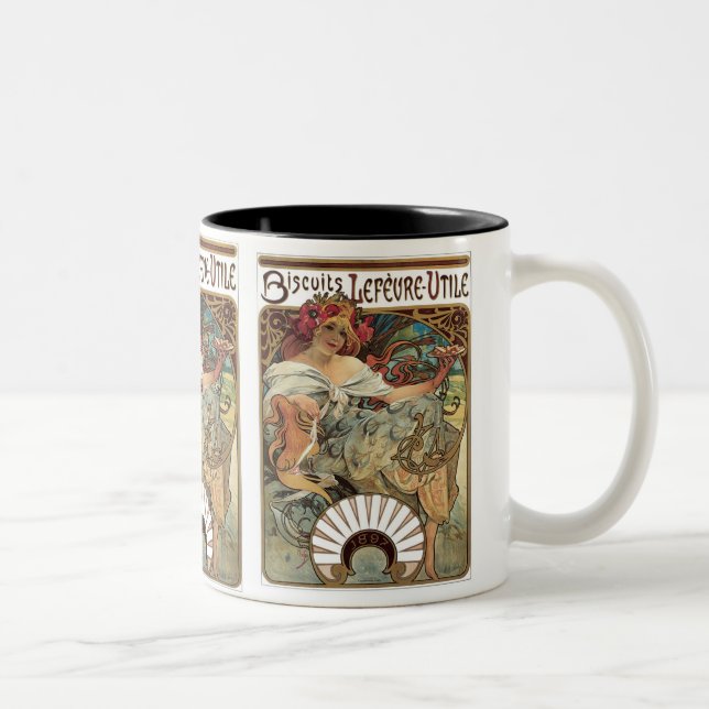 Taza Bicolor Bisuit Lefevre-Utile (Derecha)