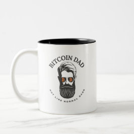 Taza Bicolor Bitcoin Dad