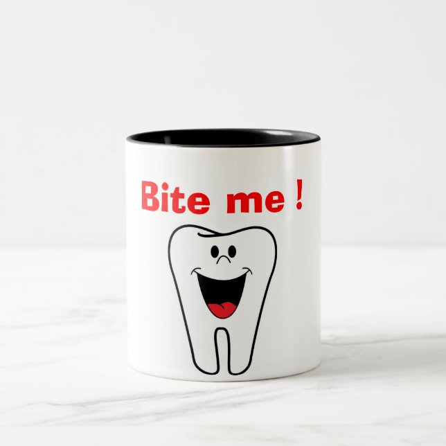 TAZA BICOLOR "BITE ME" TOOTH (Centro)