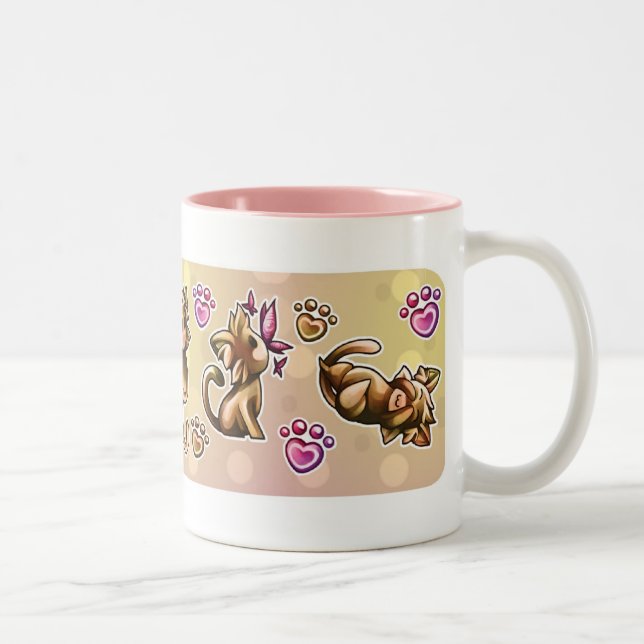 Taza Bicolor BittyKitty (Derecha)