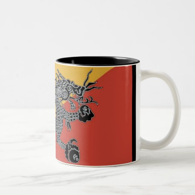 Taza Bicolor Black Dragon Mug (Derecha)