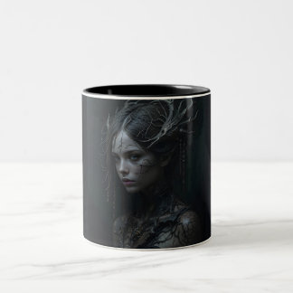 Taza Bicolor Black Gothic Girl