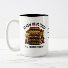 Taza Bicolor Black History Month Centennial Heroes Bookish Gift