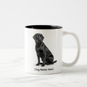 Taza Bicolor Black Lab personalizado “Te tengo en mis manos”