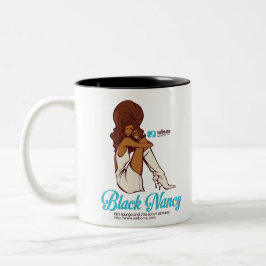 TAZA BICOLOR BLACK NANCY