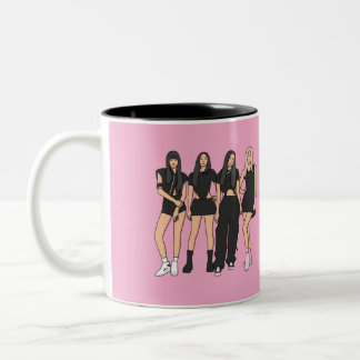 Taza Bicolor Black Pink special Mug