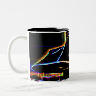 Taza Bicolor Blackbird SR-71