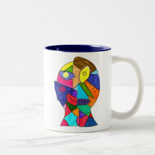 Taza Bicolor Blanco - Alex K