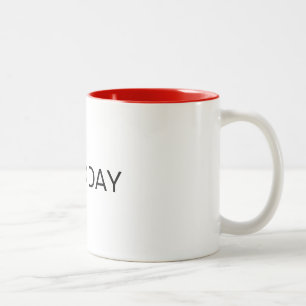 TAZA BICOLOR BLANCO SIMPLE BUG DAY