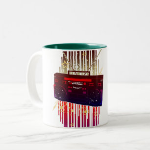 Taza Bicolor Blast de Boombox