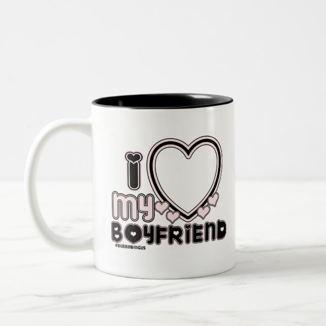 TAZA BICOLOR BLCK ILY BF (Izquierda)