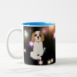 Taza Bicolor Blenheim Cavalier King Charles Spaniel