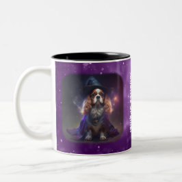 Taza Bicolor Blenheim Cavalier King Charles Wizard