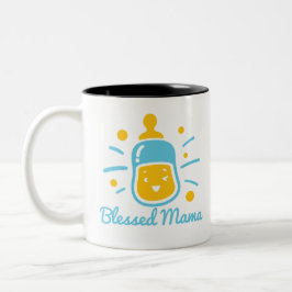 Taza Bicolor Blessed Mama