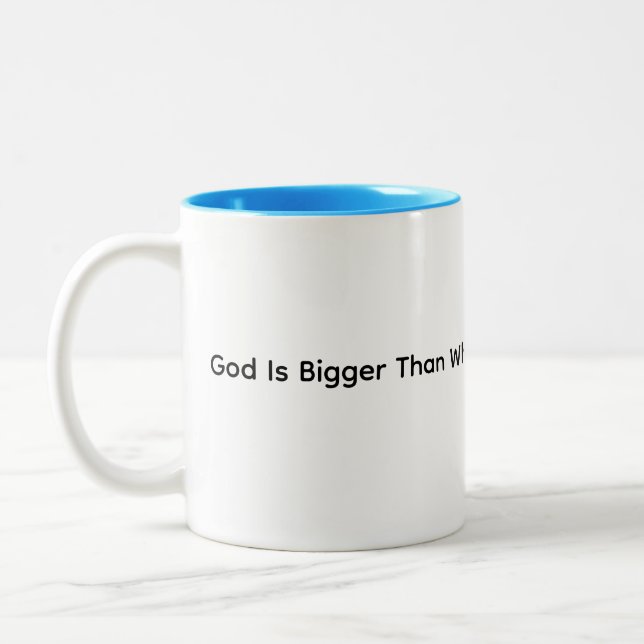 Taza Bicolor Blessing And Motivation Mug (Izquierda)