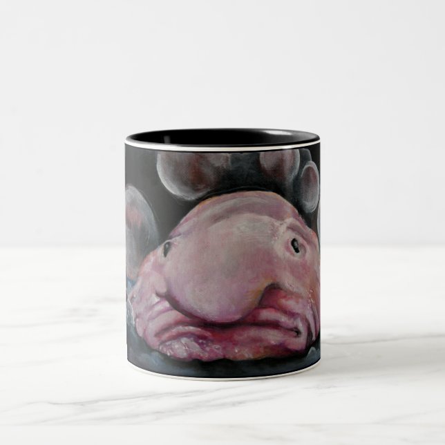 Taza Bicolor Blobfish (Centro)