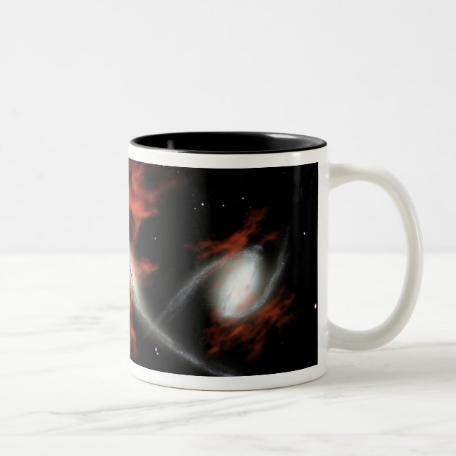 Taza Bicolor Blobs galácticos gigantes (Derecha)