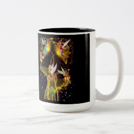 Taza Bicolor bloqueo de dos tonos