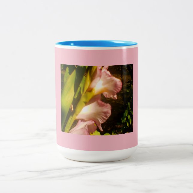 Taza Bicolor Bloques rosas de julio (Centro)
