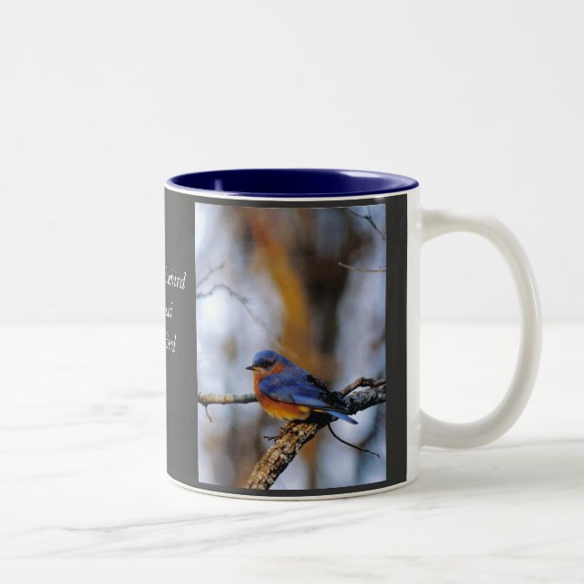 Taza Bicolor Bluebird. del este de Missouris (Derecha)