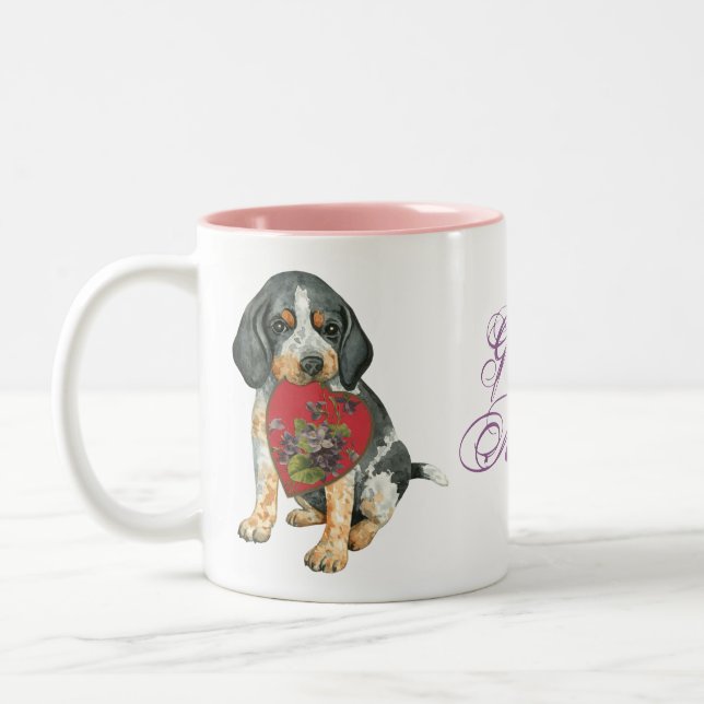 Taza Bicolor Bluetick Heart Mom (Izquierda)