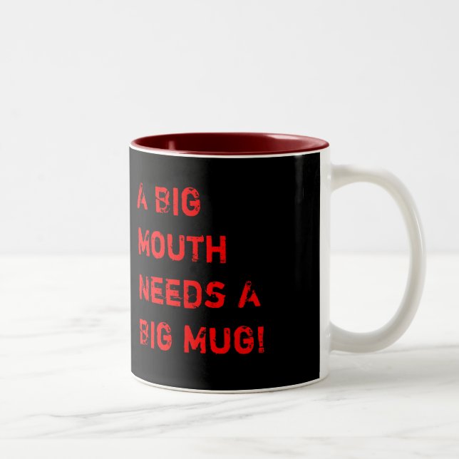 Taza Bicolor Boca grande (Derecha)