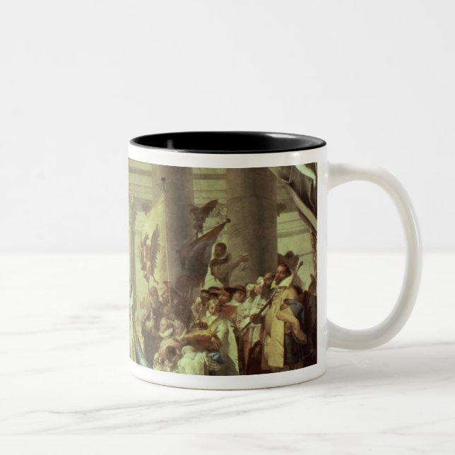 Taza Bicolor Boda de Frederick Barbarossa del emperador (Derecha)