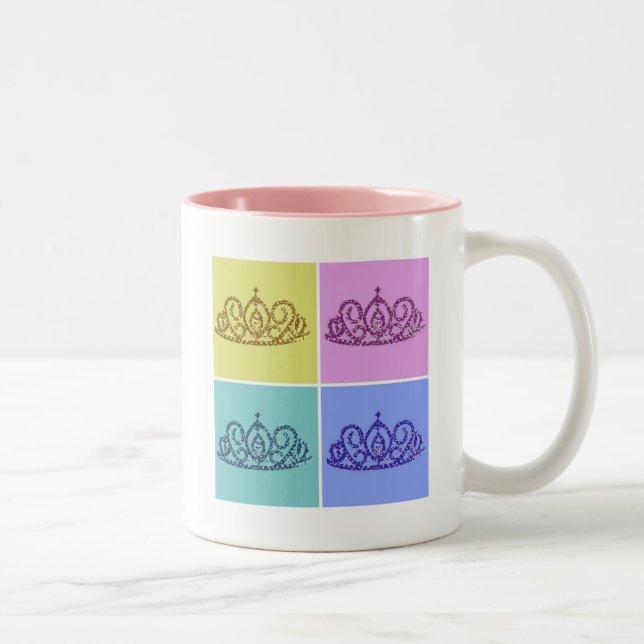 Taza Bicolor Boda Real/Kate/William (Derecha)