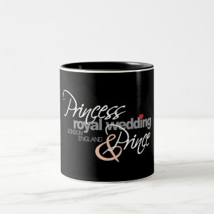 Taza Bicolor Boda William & Kate Royal