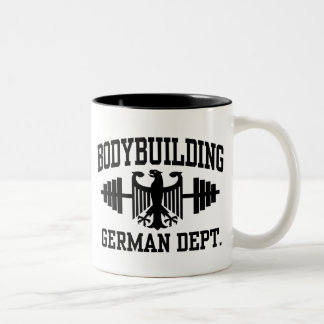 Taza Bicolor Bodybuilding alemán