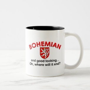 Taza Bicolor Bohemio apuesto