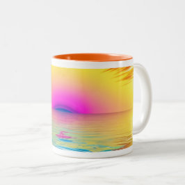 Taza Bicolor Boho Sunset Mug
