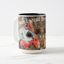 Taza Bicolor Bola de Guinea
